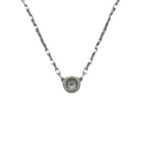 カルティエ Cartier ダムール ネックレス S ホワイトゴールド Au750 ダイヤモンド ジュエリー