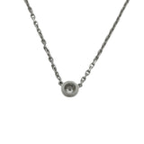 カルティエ Cartier ダムール ネックレス XS ホワイトゴールド Au750 ダイヤモンド ジュエリー