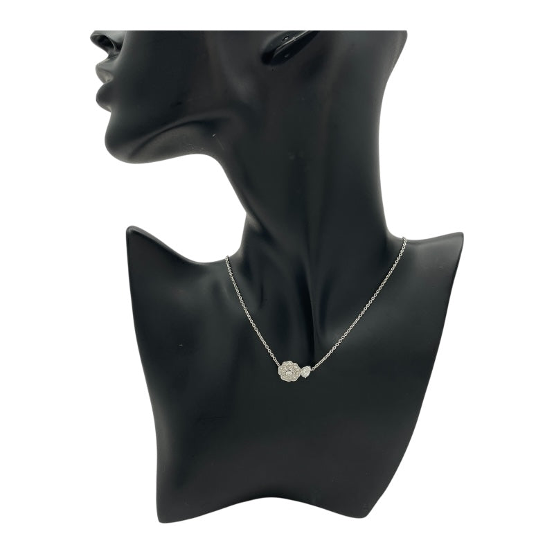 シャネル CHANEL カメリア コレクション ダイヤネックレス ホワイトゴールド Au750 ダイヤモンド　 ジュエリー