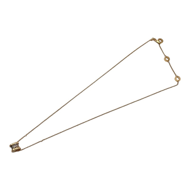 ブルガリ BVLGARI ビーゼロワン ダイヤネックレス ピンクゴールド 750 ダイヤモンド ジュエリー