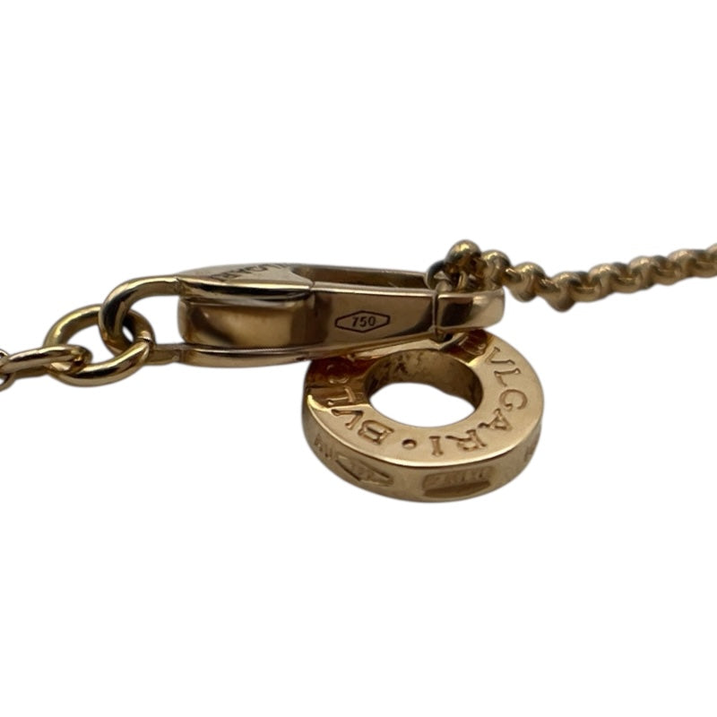 ブルガリ BVLGARI ビーゼロワン ダイヤネックレス ピンクゴールド 750 ダイヤモンド ジュエリー