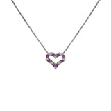 ティファニー TIFFANY＆CO センチメンタル ハートネックレス ミニ プラチナ Pt950 ジュエリー