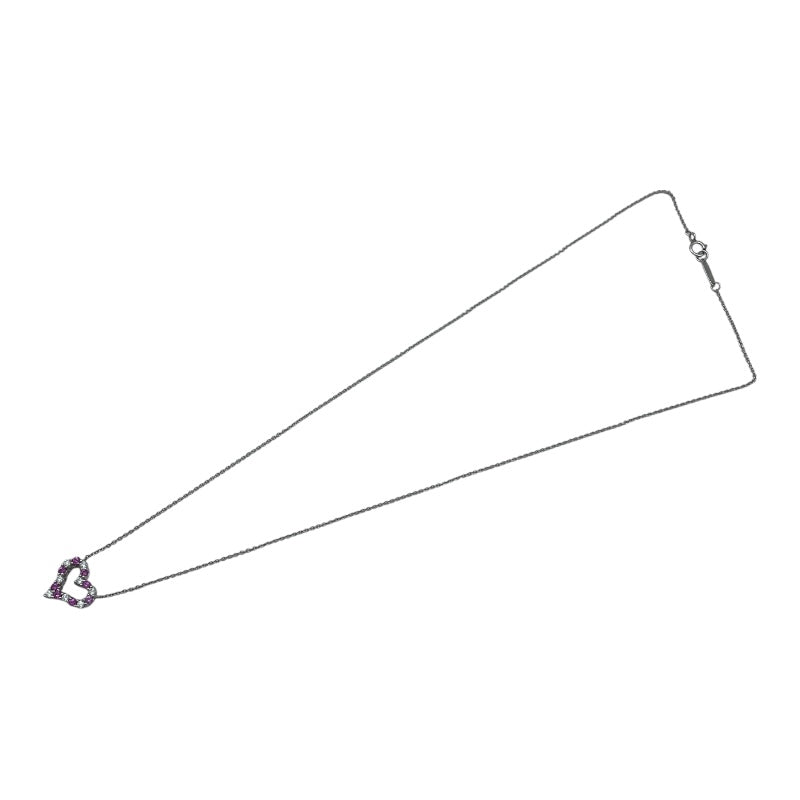 ティファニー TIFFANY＆CO センチメンタル ハートネックレス ミニ プラチナ Pt950 ジュエリー