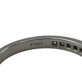 ティファニー TIFFANY＆CO ハーフエタニティリング プラチナ Pt950 ダイヤモンド ジュエリー