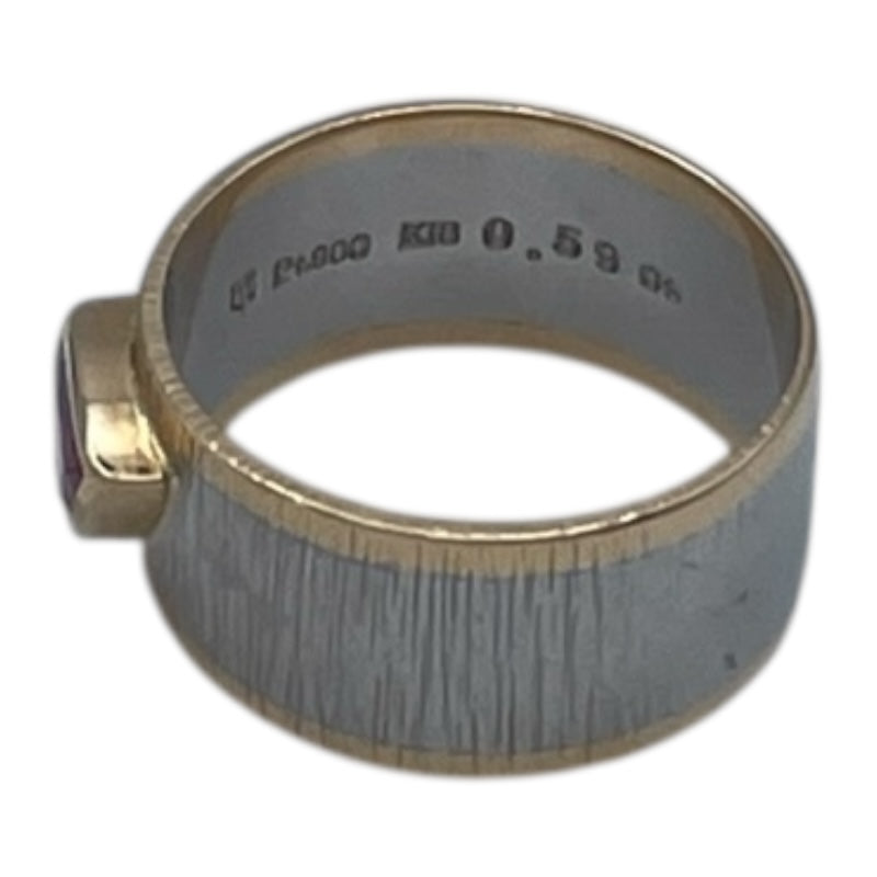 タサキ TASAKI ルビーリング ゴールド プラチナ K18 Pt900 ジュエリー