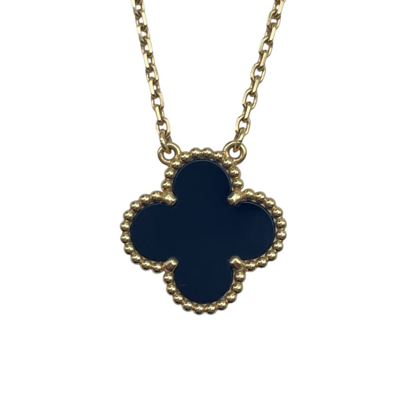 ヴァンクリーフ＆アーペル Van Cleef & Arpels ヴィンテージアルハンブラネックレス ゴールド Au750 ジュエリー