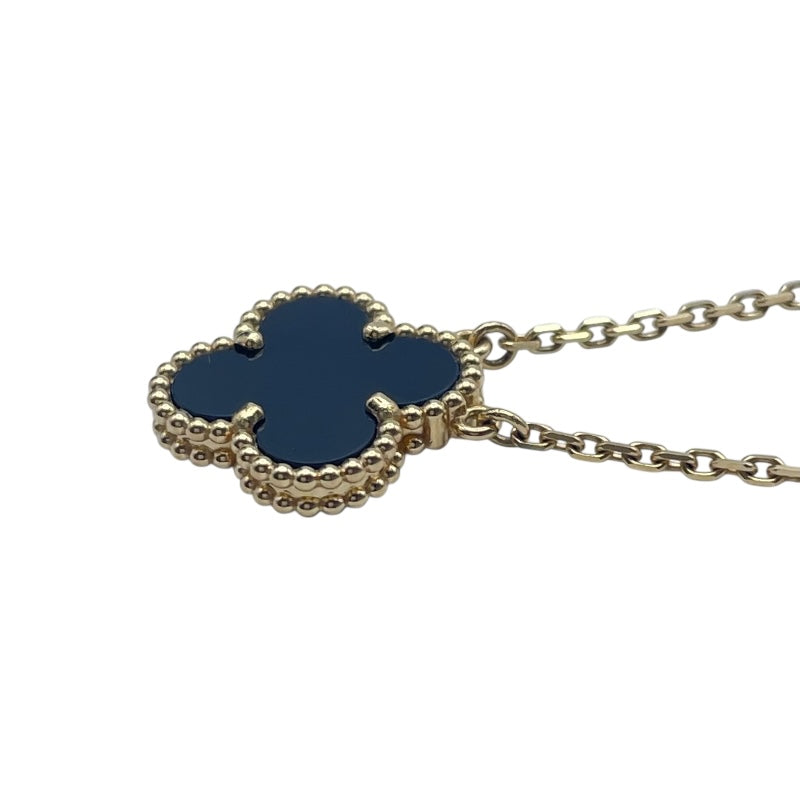 ヴァンクリーフ＆アーペル Van Cleef & Arpels ヴィンテージアルハンブラネックレス ゴールド Au750 ジュエリー