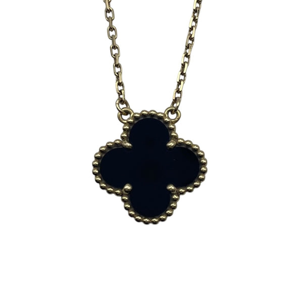 ヴァンクリーフ＆アーペル Van Cleef & Arpels ヴィンテージアルハンブラネックレス ゴールド Au750 ジュエリー