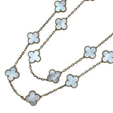 ヴァンクリーフ＆アーペル Van Cleef & Arpels ヴィンテージアルハンブラロングネックレス ゴールド Au750 ジュエリー