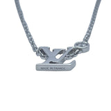 ルイ・ヴィトン LOUIS VUITTON イディール ブロッサム LV ネックレス ホワイトゴールド Au750 ダイヤモンド ジュエリー