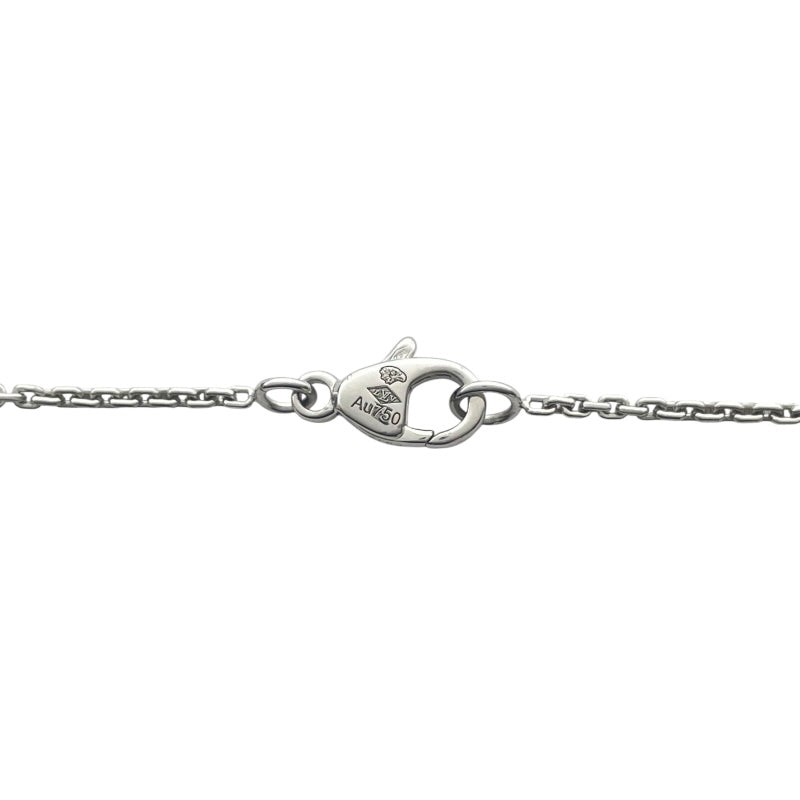 ルイ・ヴィトン LOUIS VUITTON イディール ブロッサム LV ネックレス ホワイトゴールド Au750 ダイヤモンド ジュエリー