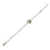 クリスチャン・ディオール Christian Dior ローズデヴァンハートブレス ゴールド Au750 マザー オブ パール ジュエリー