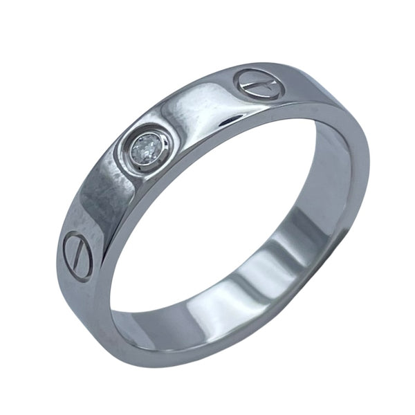 カルティエ Cartier ラブリング ホワイトゴールド 750 ジュエリー