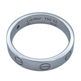 カルティエ Cartier ラブリング ホワイトゴールド 750 ジュエリー