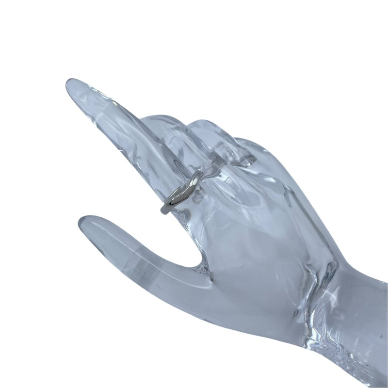 ティファニー TIFFANY＆CO カーブドバンドリング プラチナ Pt950 ジュエリー