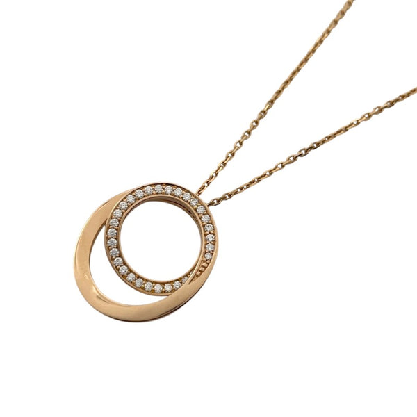 カルティエ Cartier エタンセル ネックレス K18PG ダイヤモンド