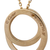 カルティエ Cartier エタンセル ネックレス K18PG ダイヤモンド ジュエリー
