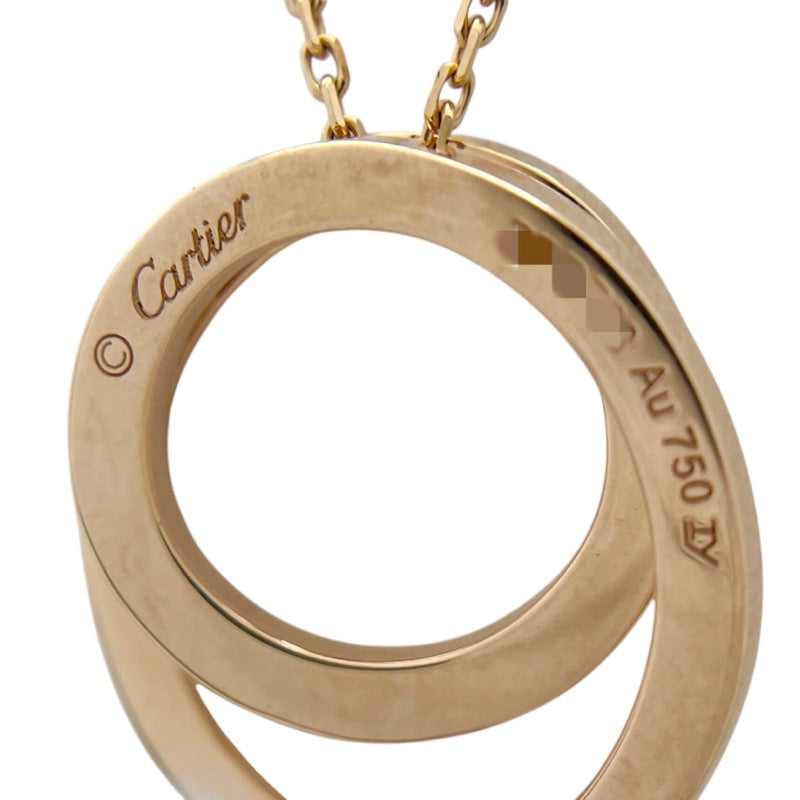 カルティエ Cartier エタンセル ネックレス K18PG ダイヤモンド ジュエリー