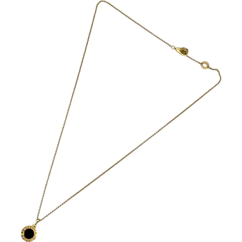 ブルガリ BVLGARI ブルガリブルガリ ネックレス K18YG オニキス ジュエリー