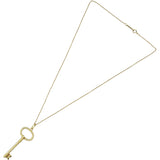 ティファニー TIFFANY＆CO ツイスト オーバルキーネックレス K18YG ジュエリー