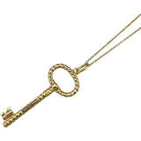 ティファニー TIFFANY＆CO ツイスト オーバルキーネックレス K18YG ジュエリー