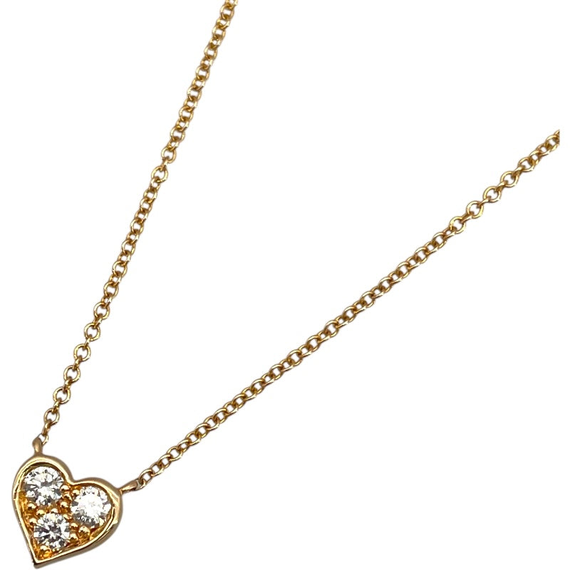 ティファニー TIFFANY＆CO センチメンタル ネックレス K18PG ダイヤモンド ジュエリー