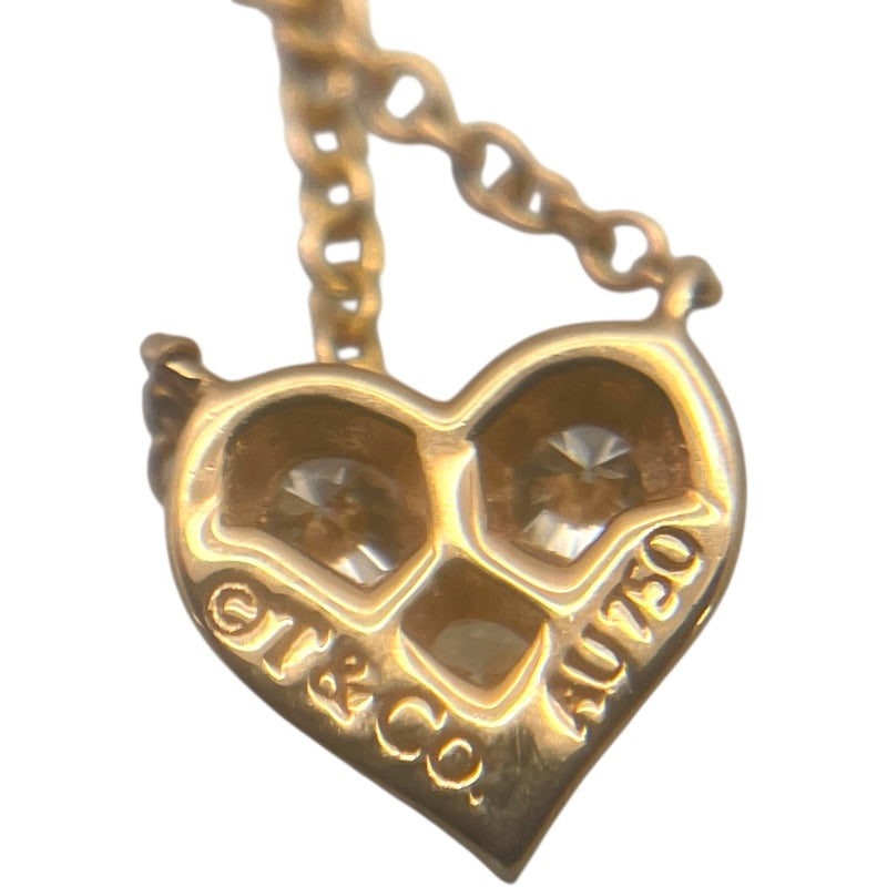 ティファニー TIFFANY＆CO センチメンタル ネックレス K18PG ダイヤモンド ジュエリー