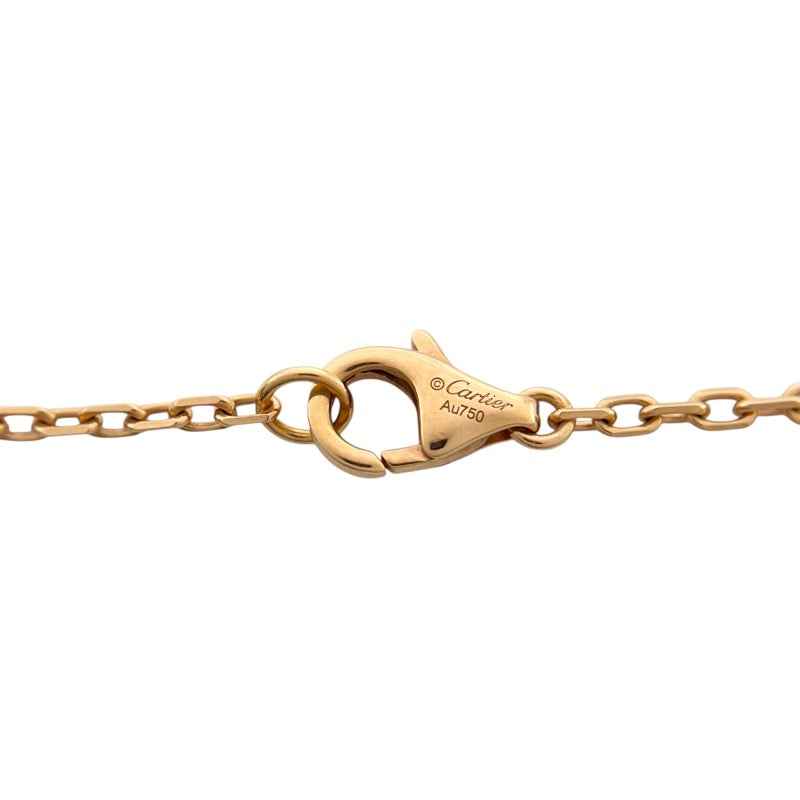 カルティエ Cartier トリニティ ダイヤ ネックレス K18YG/K18WG/K18PG ダイヤモンド ジュエリー