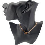 カルティエ Cartier ラブスリーフープ ダイヤネックレス K18PG セラミック ダイヤモンド ジュエリー