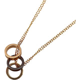 カルティエ Cartier ラブスリーフープ ダイヤネックレス K18PG セラミック ダイヤモンド ジュエリー