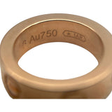 カルティエ Cartier ラブスリーフープ ダイヤネックレス K18PG セラミック ダイヤモンド ジュエリー