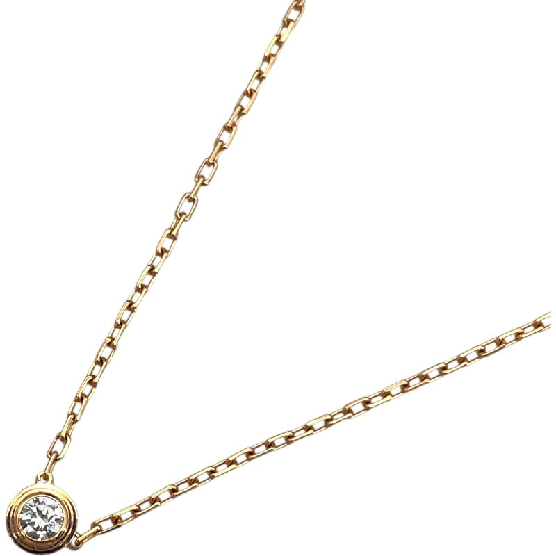 カルティエ Cartier ダムールネックレス SM K18PG ダイヤモンド ジュエリー