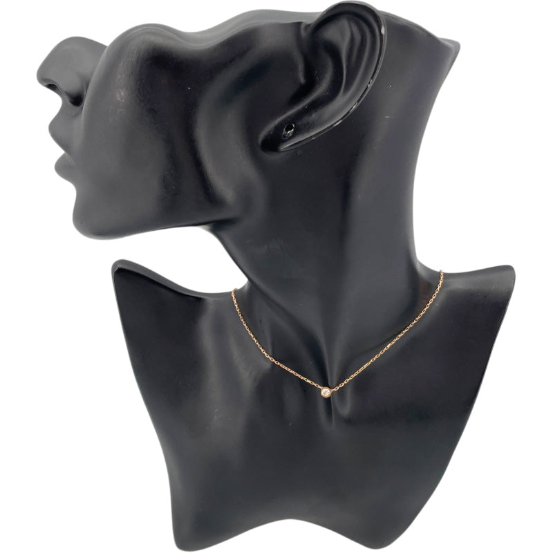 カルティエ Cartier ダムールネックレス SM K18PG ダイヤモンド ジュエリー