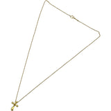 ティファニー TIFFANY＆CO クロスネックレス K18YG ジュエリー
