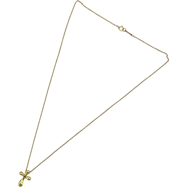 ティファニー TIFFANY＆CO クロスネックレス K18YG ジュエリー