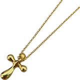 ティファニー TIFFANY＆CO クロスネックレス K18YG ジュエリー