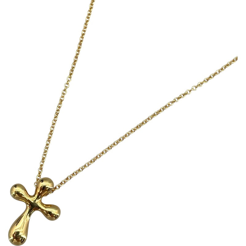 ティファニー TIFFANY＆CO クロスネックレス K18YG ジュエリー