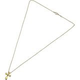 ティファニー TIFFANY＆CO クロスネックレス K18YG ジュエリー