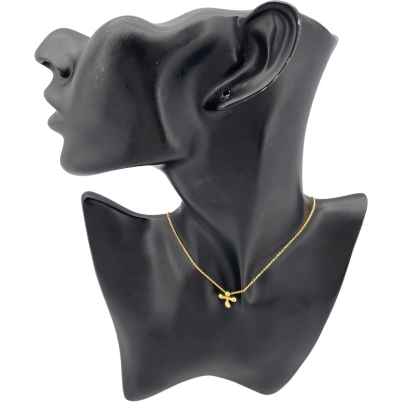 ティファニー TIFFANY＆CO クロスネックレス K18YG ジュエリー