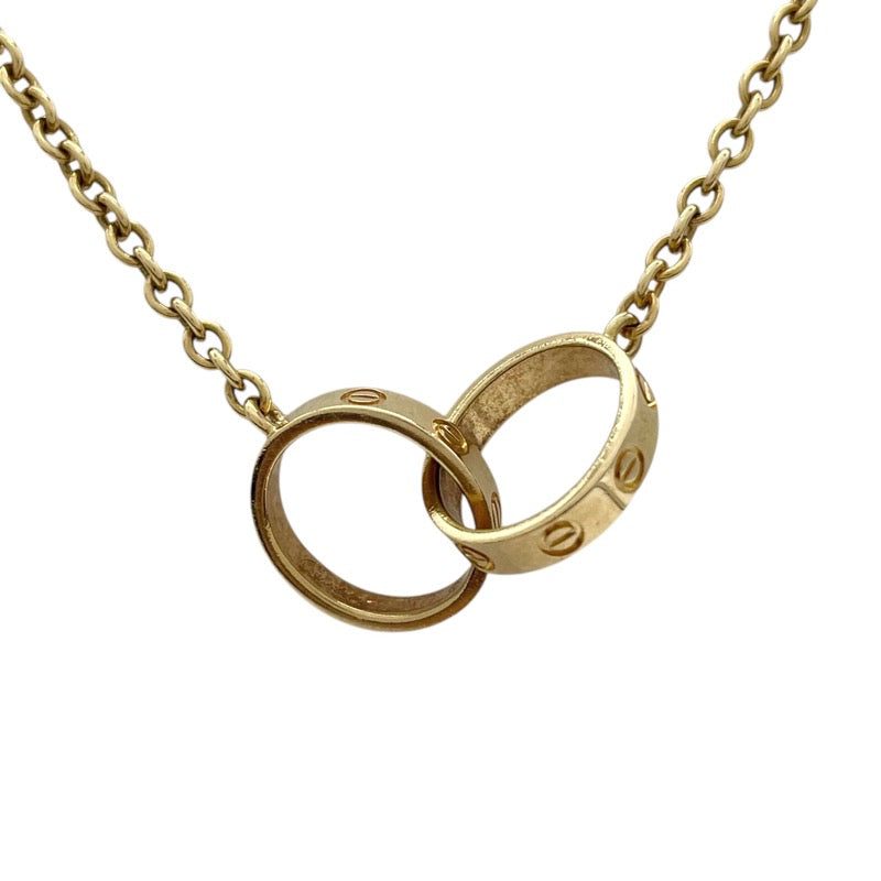 カルティエ Cartier ベビーラブネックレス K18YG ジュエリー