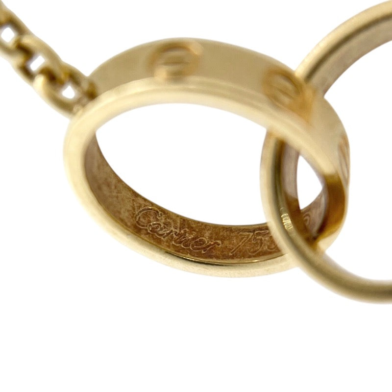 カルティエ Cartier ベビーラブネックレス K18YG ジュエリー