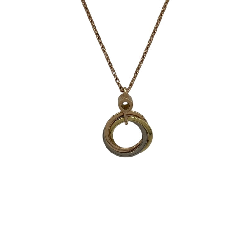 カルティエ Cartier トリニティ ネックレス K18YG/K18WG/K18PG ダイヤモンド ジュエリー