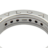 ブルガリ BVLGARI ビーゼロワンリング1バンド(XS) ホワイトゴールド 750 ガーネット ジュエリー