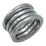 ブルガリ BVLGARI ビーゼロワンリング4バンド(M) #51(約10.5号) K18WG ジュエリー