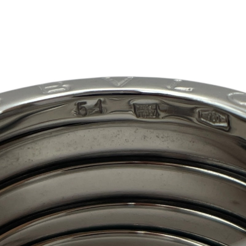 ブルガリ BVLGARI ビーゼロワンリング4バンド(M) #51(約10.5号) K18WG ジュエリー