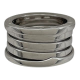 ブルガリ BVLGARI ビーゼロワンリング4バンド(M) #51(約10.5号) K18WG ジュエリー