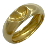 ティファニー TIFFANY＆CO カーブド ハートリング 11.5号 K18YG ジュエリー