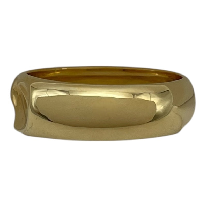 ティファニー TIFFANY＆CO カーブド ハートリング 11.5号 K18YG ジュエリー