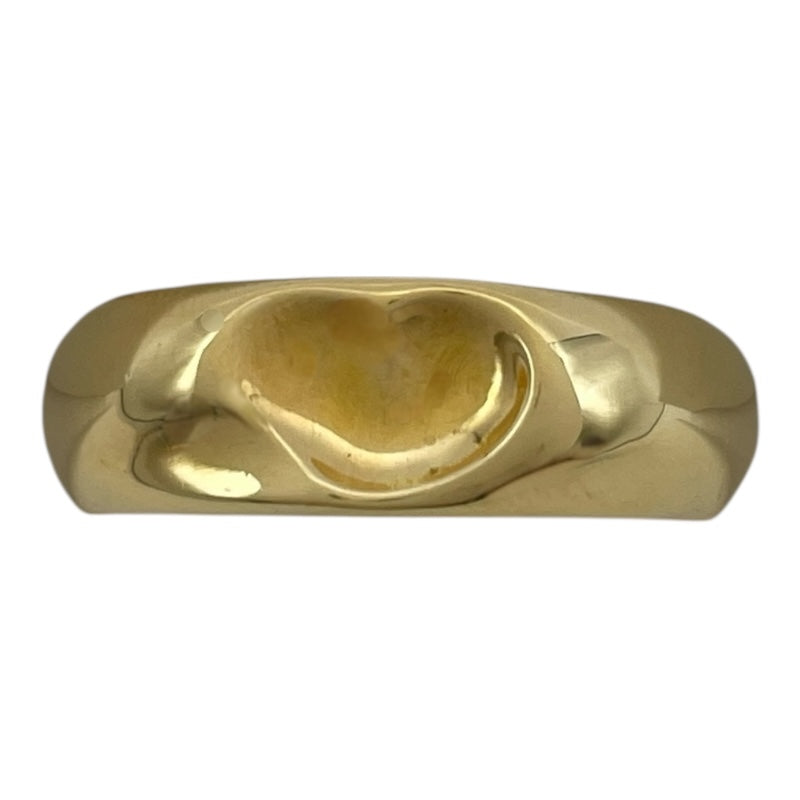 ティファニー TIFFANY＆CO カーブド ハートリング 11.5号 K18YG ジュエリー