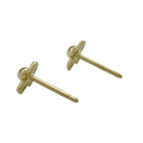 ティファニー TIFFANY＆CO クロスステッチピアス K18YG ジュエリー